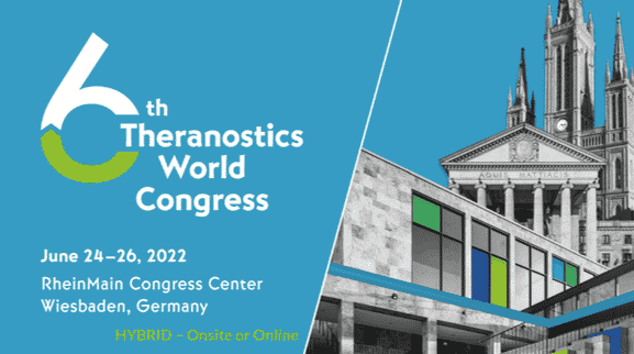 6th Theranostics World Congress- June 24-26, 2022- Wiesbaden, Germany